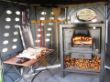 Im Pavillon, Brennholz, Backblech 73x48cm, Werkzeuge, Backofen HABO 4/6