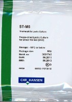 ST-M5 ist ein Säurstarter, Links: Bergkäse + Kulturanleitung